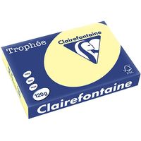 Clairefontaine Geel A4 Gekleurd papier 120 grams (250 vel)