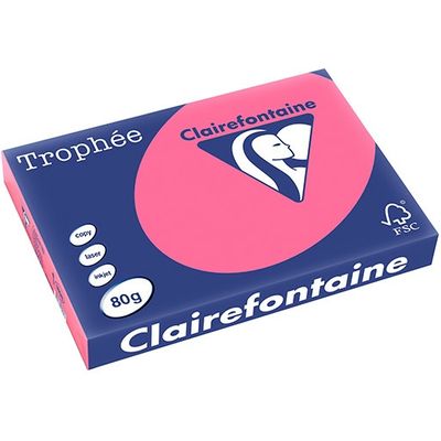 Clairefontaine Fuchsia A3 Gekleurd papier 80 grams (500 vel)