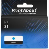 Huismerk HP 31 (1VU26AE) Inktcartridge Cyaan