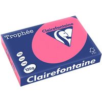 Clairefontaine Fuchsia A4 Gekleurd papier 120 grams (250 vel)