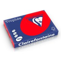 Clairefontaine Koraalrood A3 Gekleurd papier 160 grams (250 vel)