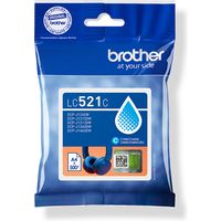 Brother LC-521C - Cyan - Cartouche d'encre