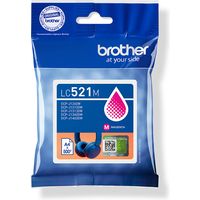 Brother LC-521M - Magenta - Cartouche d'encre