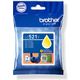 Brother LC-521Y - Jaune - Cartouche d'encre