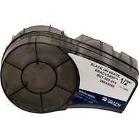 Brady M21-500-414 Etiket Zwart op wit