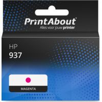 Huismerk HP 937 (4S6W3NE) Inktcartridge Magenta Extra hoge capaciteit