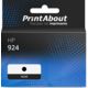 Cartouche compatible HP 924 (4K0U6NE) - Noir - Très grande capacité