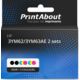 Cartouche compatible HP  3YM62/3YM63AE 2 sets - Noir + 3 couleurs - Grande capacité - Multipack