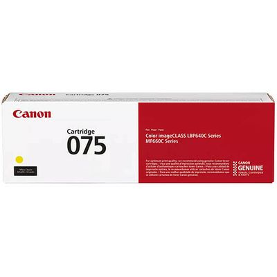 Canon 075 Y Toner Geel