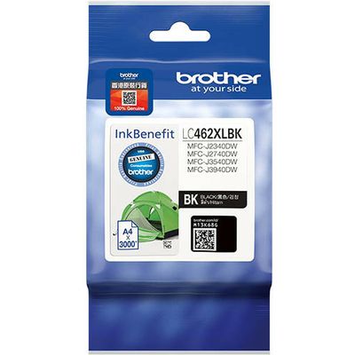 Brother LC-462XLBK Inktcartridge Zwart Hoge capaciteit