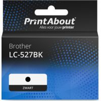 Huismerk Brother LC-527BK Inktcartridge Zwart