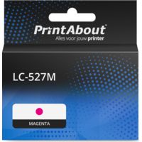 PrintAbout Huismerk vervangt Brother LC-527M Inktcartridge Magenta
