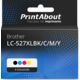 Cartouche compatible Brother LC-527XLBK/C/M/Y - 4 couleurs - Grande capacité - Multipack