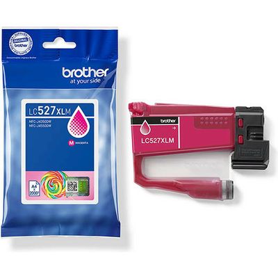 Brother LC-527XLM Inktcartridge Magenta Hoge capaciteit