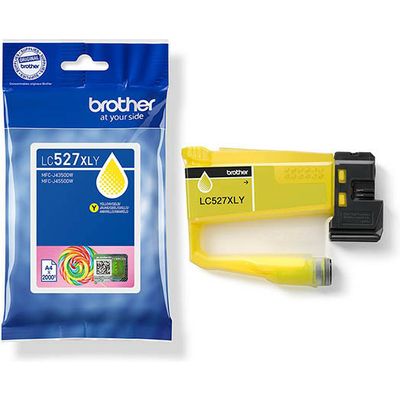 Brother LC-527XLY Inktcartridge Geel Hoge capaciteit
