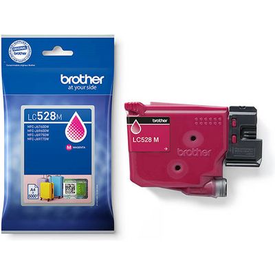 Brother LC-528M Inktcartridge Magenta Extra hoge capaciteit