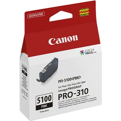Canon PFI-5100 PBK - Noir photo - Cartouche d'encre