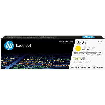 HP 222X (W2222X) - Jaune - Toner - Grande capacité