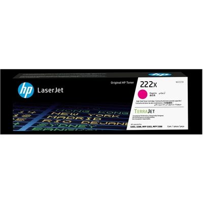 HP 222X (W2222X) Toner Magenta Hoge capaciteit