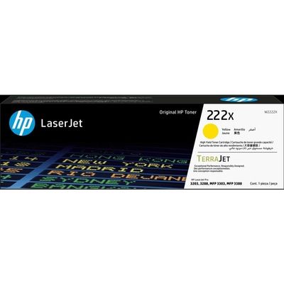 HP 222X (W2223X) Toner Geel Hoge capaciteit