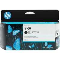 HP 738 (498N4A) - Noir - Cartouche d'encre