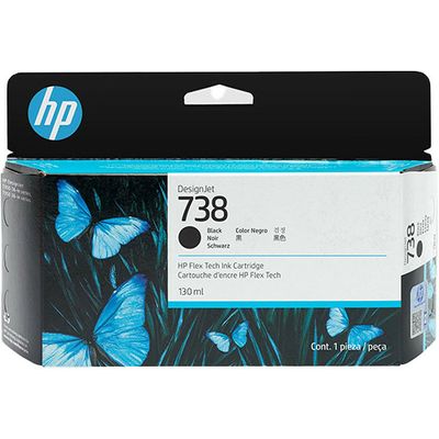 HP 738 (498N4A) Inktcartridge Zwart