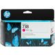 HP 738 (498N6A) Inktcartridge Magenta