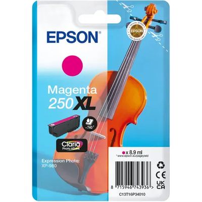 Epson 250XL (C13T16P34010) Inktcartridge Magenta Hoge capaciteit