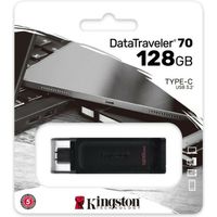 Kingston 128GB USB-C 3.2 Gen 1 DataTraveler 70 - Clé USB