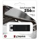 Kingston 256GB USB-C 3.2 Gen 1 DataTraveler 70 - Clé USB