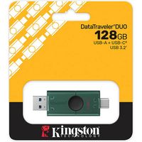 Kingston DataTraveler Duo USB-A + USB-C 3.2-stick 128GB
- Clé USB