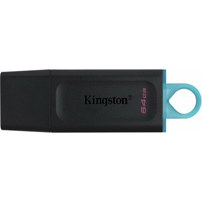 Kingston 64GB USB3.2 Gen 1 DataTraveler Exodia (Black + Teal) - Clé USB