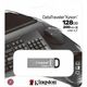 Kingston 128GB DataTraveler Kyson 200MB/s Metal USB 3.2 Gen 1 - Clé USB