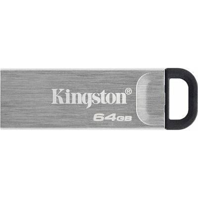 Kingston 64GB DataTraveler Kyson 200MB/s Metal USB 3.2 Gen 1 - Clé USB