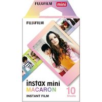 Fujifilm Instax mini film Macaron (10 vel) - (4,6 cm x 6,2 cm) - Papier photo