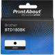 Huismerk Brother BTD180BK Inktcartridge Zwart
