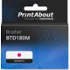 Cartouche compatible Brother BTD180M - Magenta