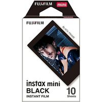 Fujifilm Instax mini film Black (10 vel)
- (4,6 cm x 6,2 cm) - Papier photo