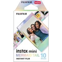Fujifilm Instax mini film Mermaid Tail (10 vel) - (4,6 cm x 6,2 cm) - Papier photo