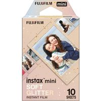 Fujifilm Instax mini film Soft Glitter (10 vel) - (4,6 cm x 6,2 cm) - Papier photo
