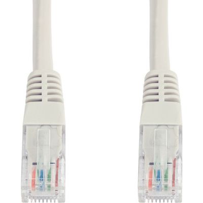 PrintAbout Netwerkkabel Cat5e grijs (1 meter) UTP Kabel