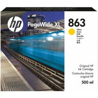 HP 863 (F9K39A) - Jaune - Toner