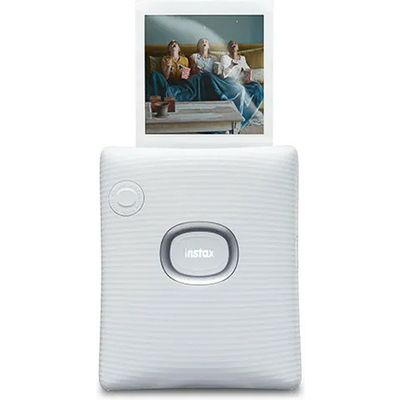 Fujifilm Instax SQUARE link Ash White Pocket printer