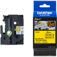 Brother FLe-6511 Tape Zwart op geel