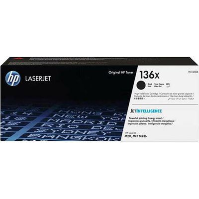 HP 136X (W1360X) Toner Zwart