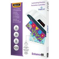 Fellowes A3 ImageLast glanzend 2x80 micron - (100 pièces) - Pochette à plastifier