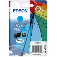 Epson 406XL (T17H2) - Cyan - Cartouche d'encre - Grande capacité