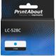 Cartouche compatible Brother LC-528C - Cyan