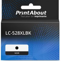 Cartouche compatible Brother LC-528XLBK - Noir - Grande capacité