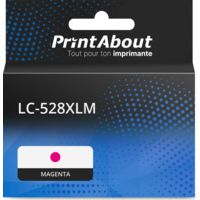 Cartouche compatible Brother LC-528XLM - Magenta - Grande capacité